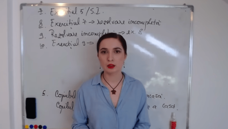 Cristina Tunegaru explică cele 12 capcane posibile la proba de limba romana de la Evalurea Nationala, Foto: Captura video