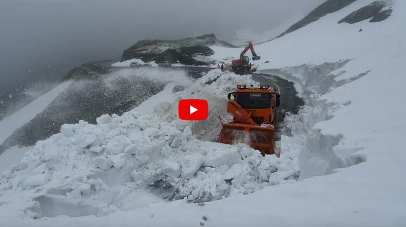 Zapada mare pe Transfagarasan, Foto: CNAIR