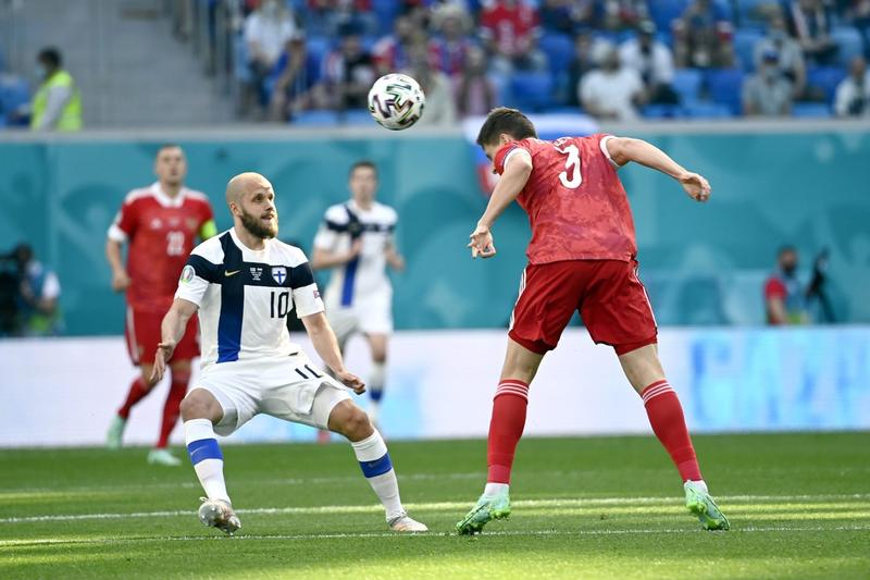 Rusia vs Finlanda, la Euro 2020, Foto: Emmi Korhonen / Shutterstock Editorial / Profimedia
