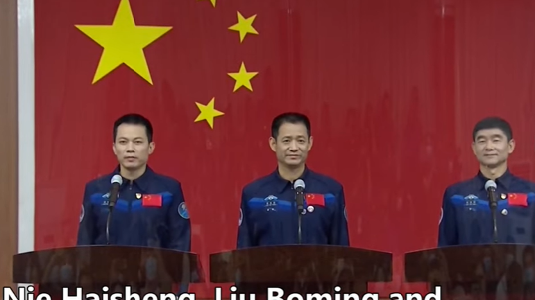 astronauti chinezi vor decola spre statia spatiala, Foto: Captura YouTube