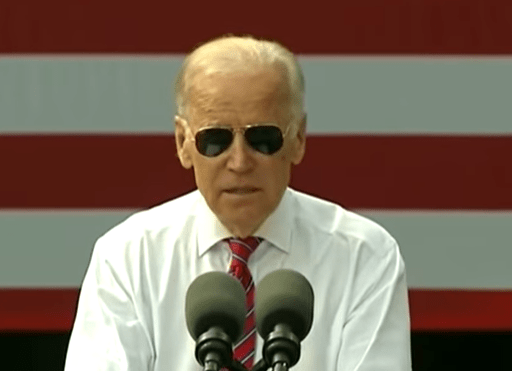 Biden cu ochelari de aviator, Foto: Captura YouTube