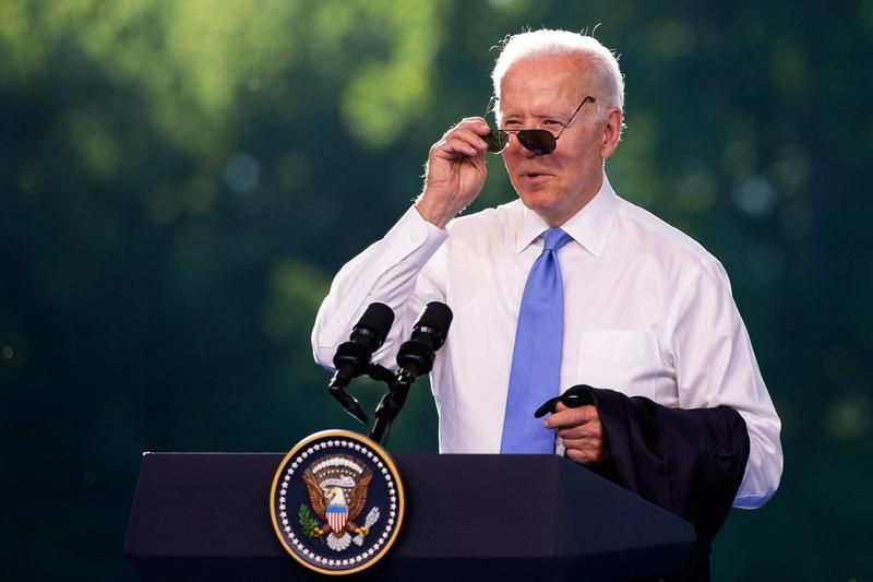 Joe Biden la o conferinta de presa, Foto: Peter Klaunzer / AFP / Profimedia Images