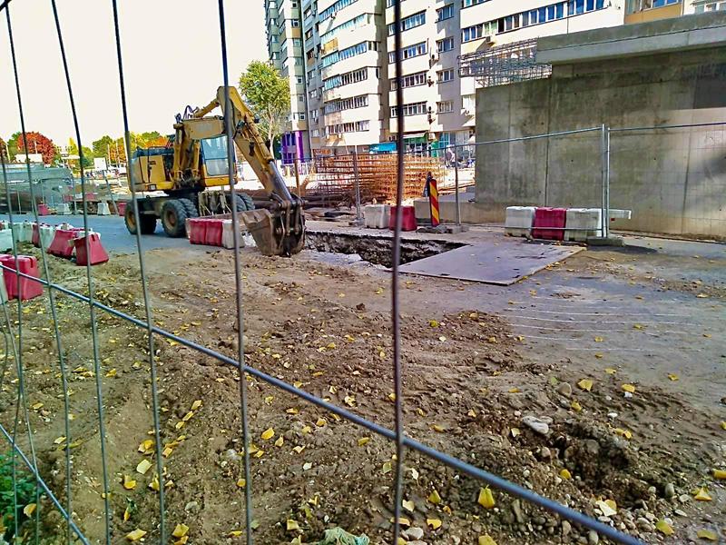 lucrarile la Pasajul Doamna Ghica, Foto: Facebook Nicusor Dan