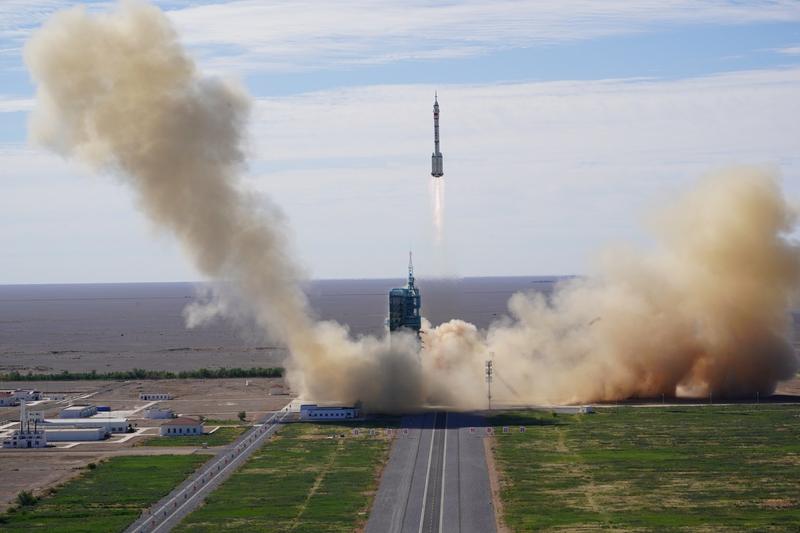 Lansarea rachetei Shenzhou-12, Foto: Profimedia Images