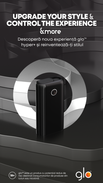 glo hyper +, cel mai nou dispozitiv cu potențial de risc redus de pe piață, Foto: glo