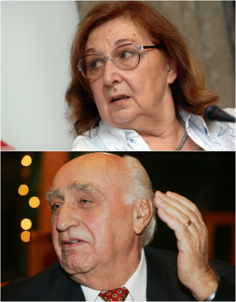 Magda Mihăilescu și Enache Hărăbor, Foto: Premiile Gopo