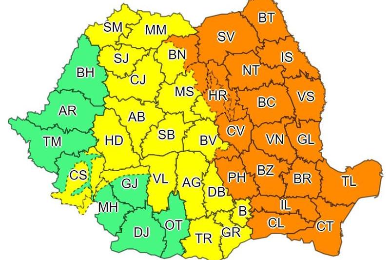 Avertizari meteo, Foto: ANM