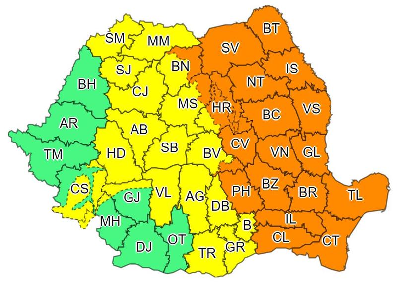 Avertizari meteo, Foto: ANM