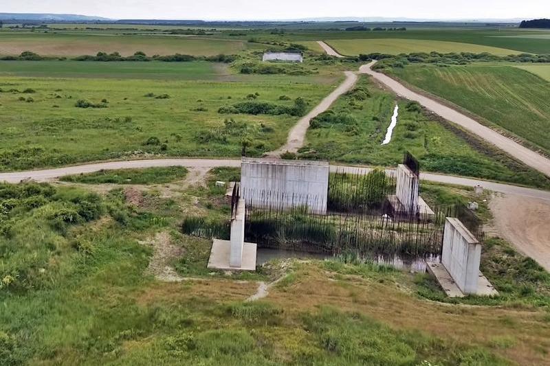 Tronsonul abandonat din Autostrada Transilvania, Foto: Captura YouTube