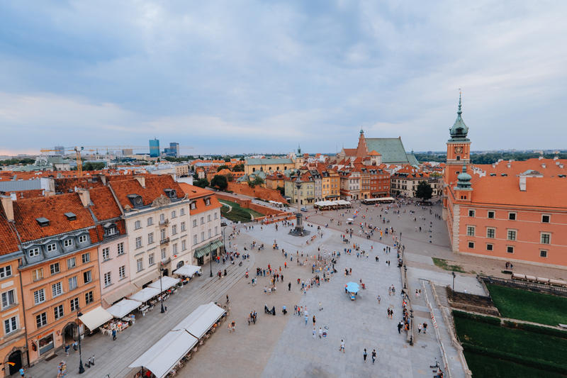 Centrul vechi din Varsovia, Foto: Freepik