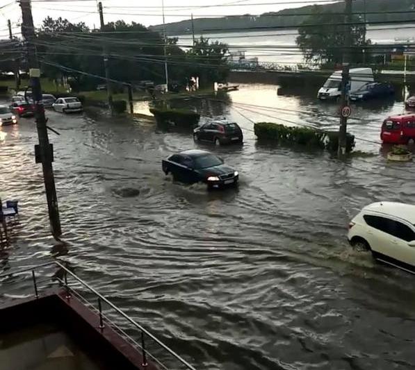 Strazi inundate in Galati, Foto: Facebook/ Avocat Biatris Martis