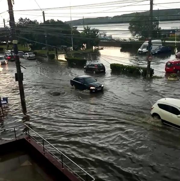 Strazi inundate in Galati, Foto: Facebook/ Avocat Biatris Martis