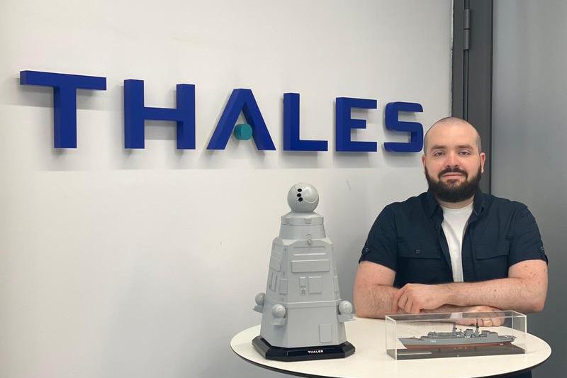 Valeriu Dumitrescu - inginer Thales , Foto: Thales