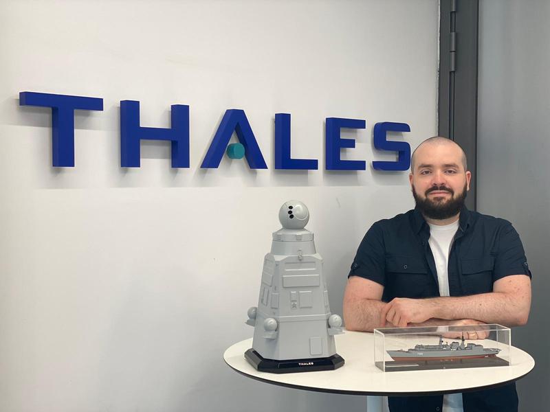 Valeriu Dumitrescu - inginer Thales , Foto: Thales