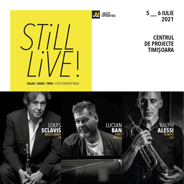 Louis Sclavis, Lucian Ban si Ralf Alessi, Foto: Hotnews