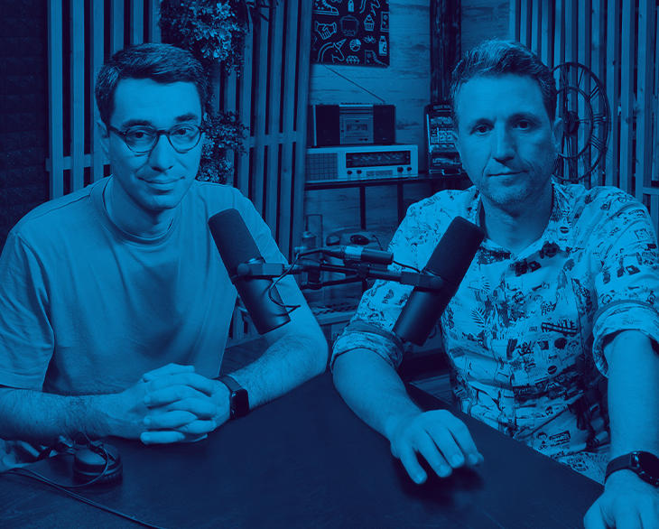 Claudiu Pândaru, la podcast-ul Băncii Transilvania, Foto: Banca Transilvania