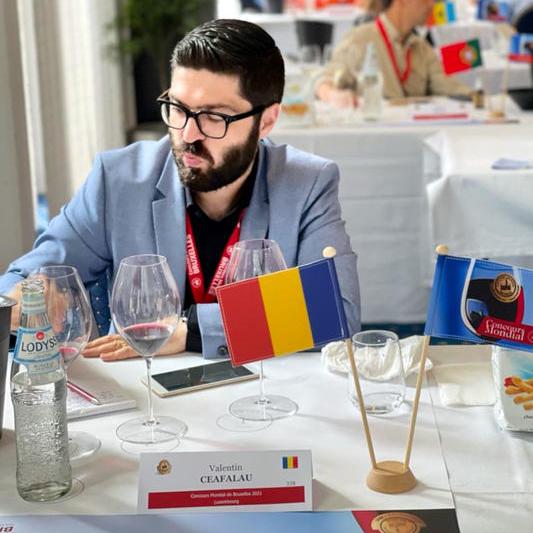 Valentin Ceafalău, unul dintre reprezentanţii României la Concours Mondial de Bruxelles 2021, Foto: Hotnews