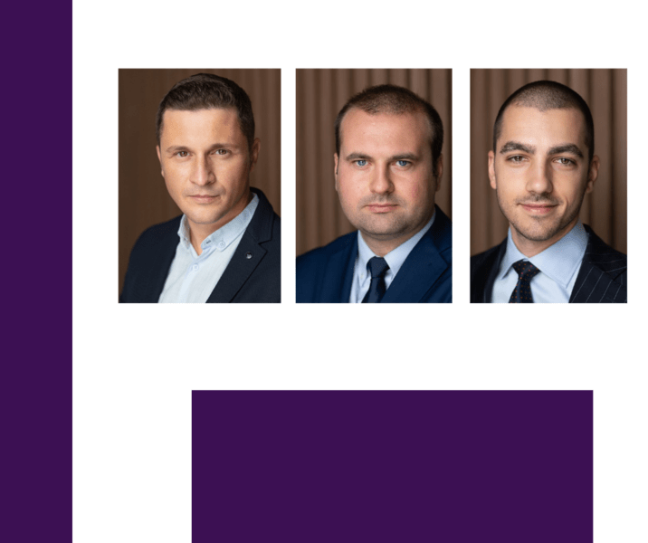 George Trantea, Adrian Cristea, Adrian Zamfir, Foto: Filip & Company