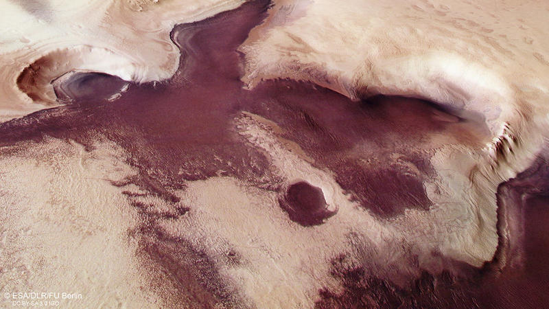 Polul sud al planetei Marte, Foto: Flickr