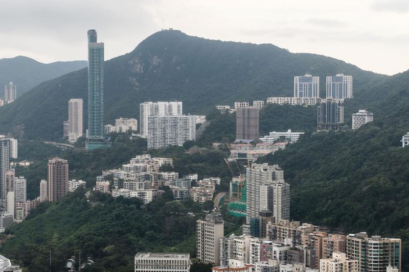 Mount Nicholson este unul dintre cele mai exclusiviste proiecte imobiliare din Hong Kong, Foto: Anthony Wallace / AFP / Profimedia Images