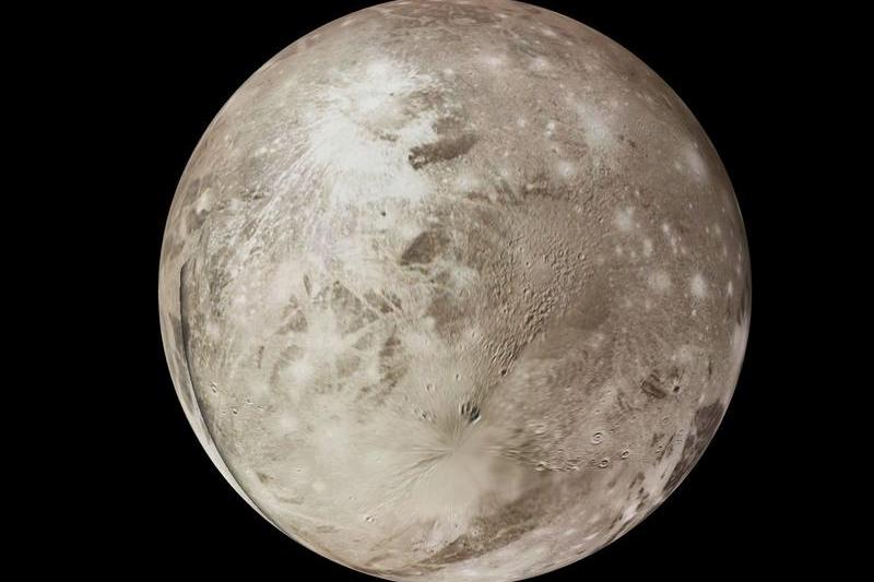 Ganymede, Foto: NASA