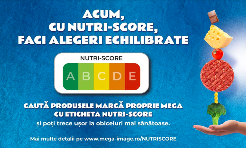 Sistemul Nutri-Score by Mega Image , Foto: Mega Image