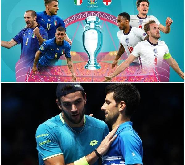 Italia VS Anglia Fotbal Djokovich VS Berrettini Tenis, Foto: Hotnews