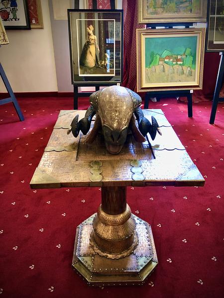 Mască africană Baule, Coasta de Fildeș, cca. 1920, a aparținut Papei Paul al VI-lea, canonizat în anul 2018, provine din colecția Jean-Philippe Guilbert, Foto: Artmark