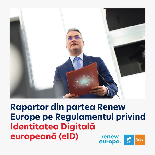 Identitate Digitala Europeana - Raportor Dragos Pislaru, Foto: Dragos Pislaru