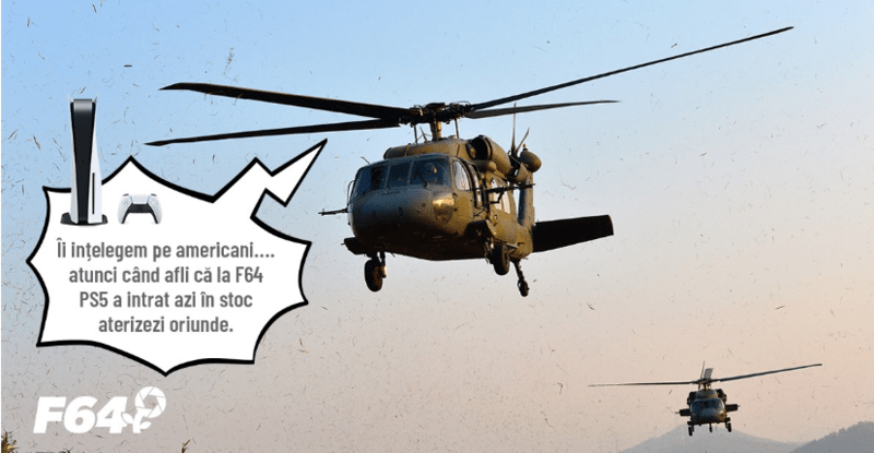 Exercițiul de marketing al brandurilor din România, după aterizarea elicopterului american în centrul Bucureștiului, Foto: F64