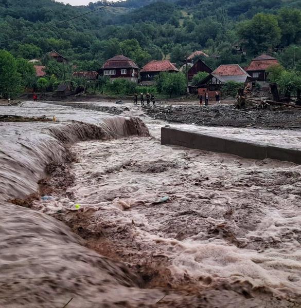 Inundatii masive in Apuseni, Foto: ISU Alba