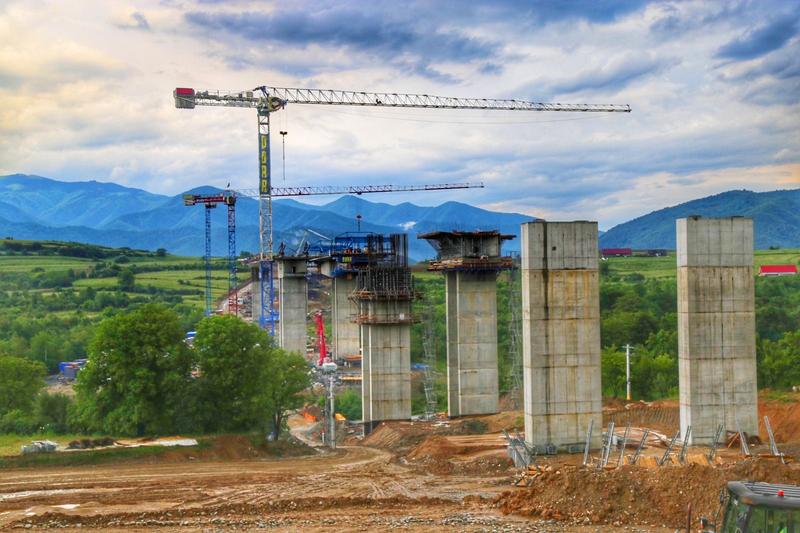 Construcția de autostrăzi și drumuri în România, Foto: CNAIR