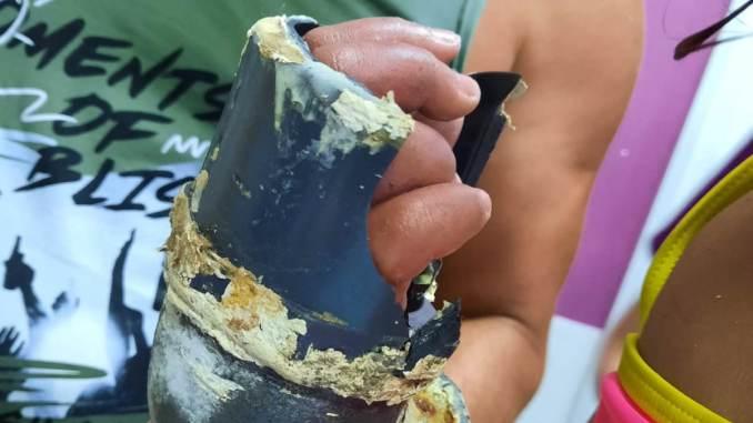 fetita cu mana blocata in tubul unei piscine din Mamaia, Foto: ISU Dobrogea