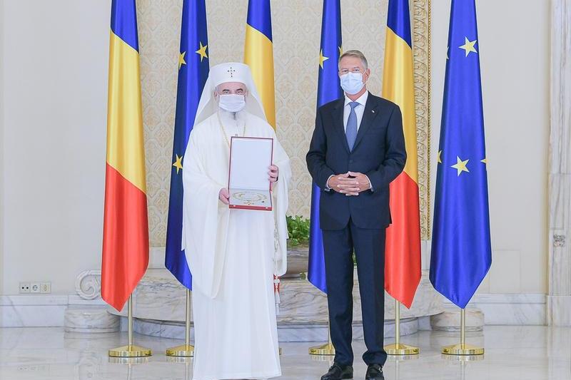 Patriarhul Daniel, decorat de Iohannis, Foto: Presidency.ro