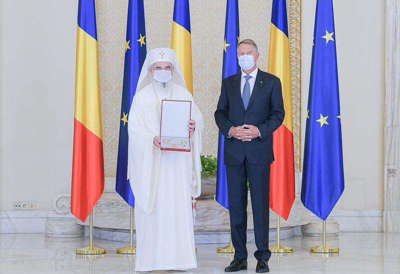 Patriarhul Daniel, decorat de Iohannis, Foto: Presidency.ro