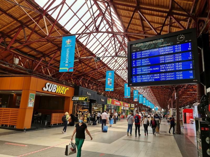 In Gara de Nord, Foto: Hotnews