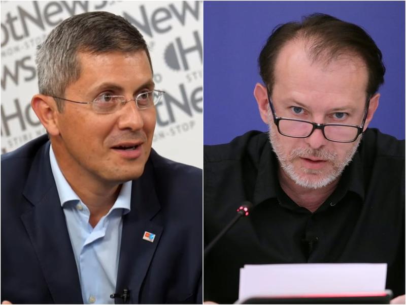 Dan Barna și Florin Cîțu, Foto: Colaj foto