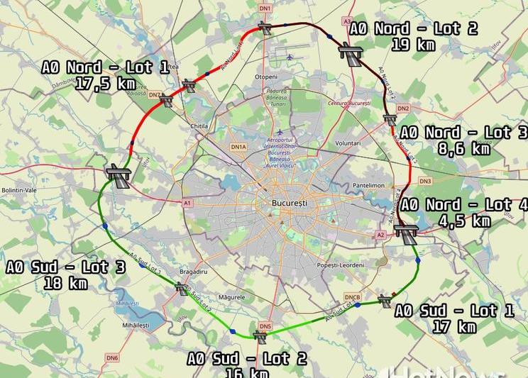 Autostrada de Centura - A0 - Pe loturi, Foto: Hotnews