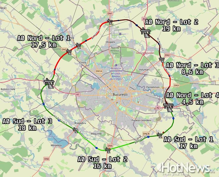 Autostrada de Centura - A0 - Pe loturi, Foto: Hotnews