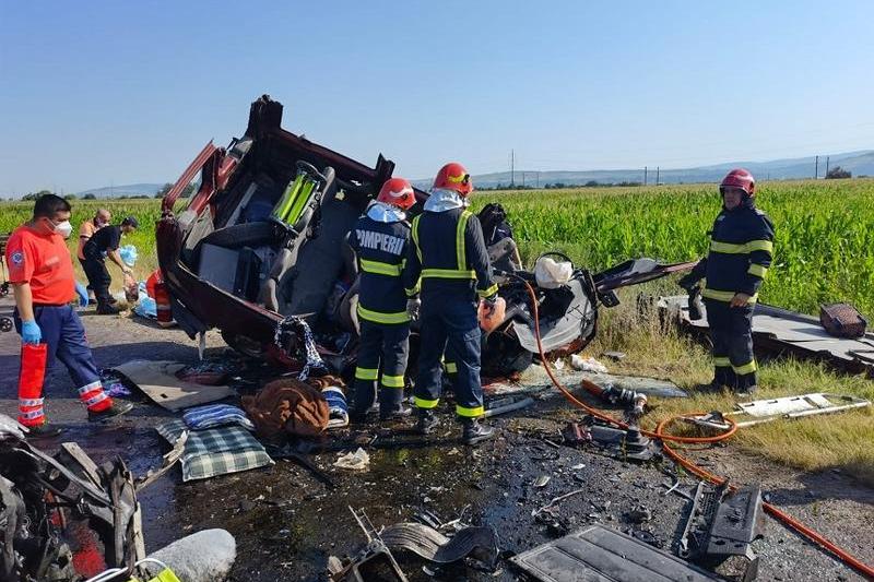 Accident grav (sursa foto: ISU Bacau), Foto: Hotnews