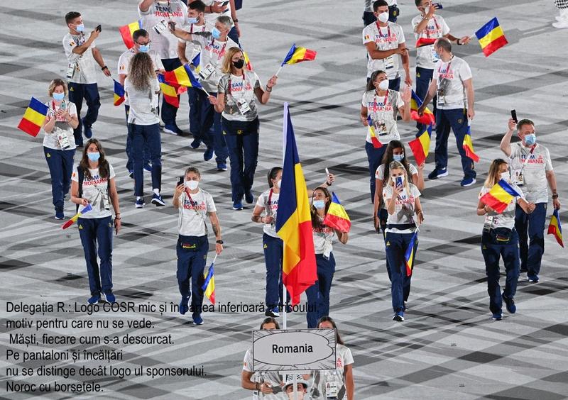 Echipament echipa Ro La JO TOKYO, Foto: Hotnews