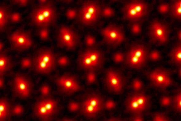 Atomi mariti de 100 de milioane de ori, Foto: cornell.edu