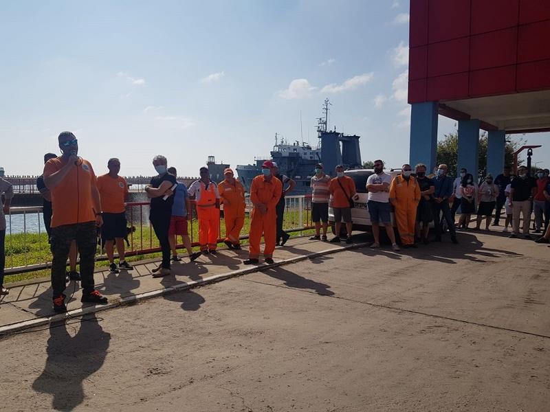 Protest la ARSVOM, Foto: News.ro