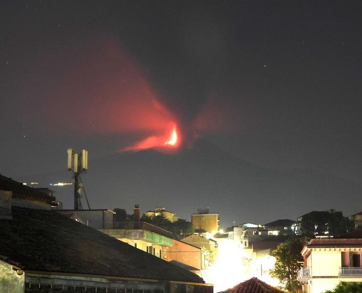 Eruptie Etna, Foto: Ingv/DAPRESS / SplashNews.com / Splash / Profimedia