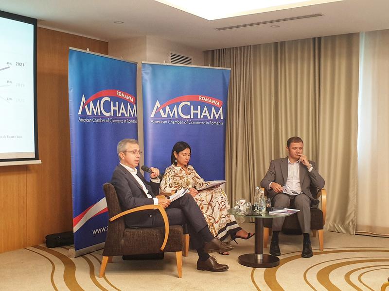 Conferinta AmCham, Foto: Hotnews