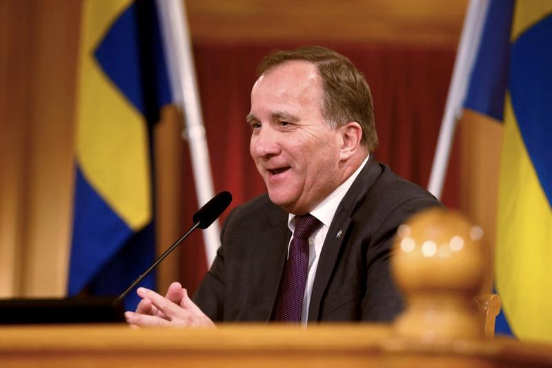 Stefan Lofven, fostul si actualul prim-ministru al Suediei, Foto: Stefan Jerrevang / AFP / Profimedia Images