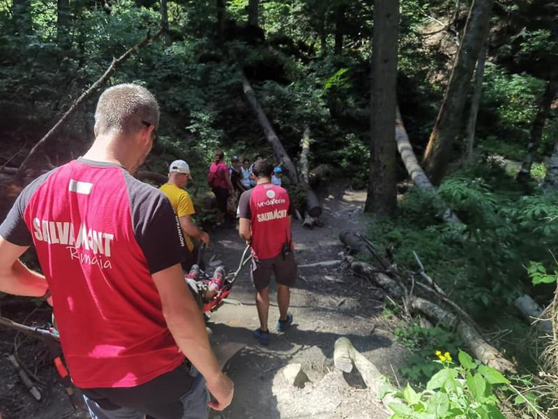 Interventie Salvamont, Foto: Facebook/ Salvamont Busteni