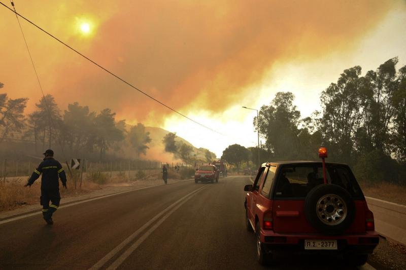 Incendii in Grecia, Foto: STR / AFP / Profimedia