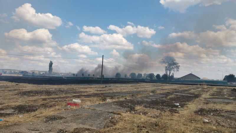 incendiu la marginea orasului Oradea, Foto: Bihon.ro