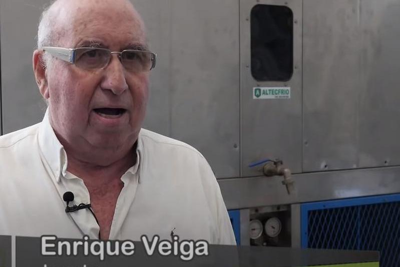 Enrique Veiga si inventia sa, Foto: YouTube